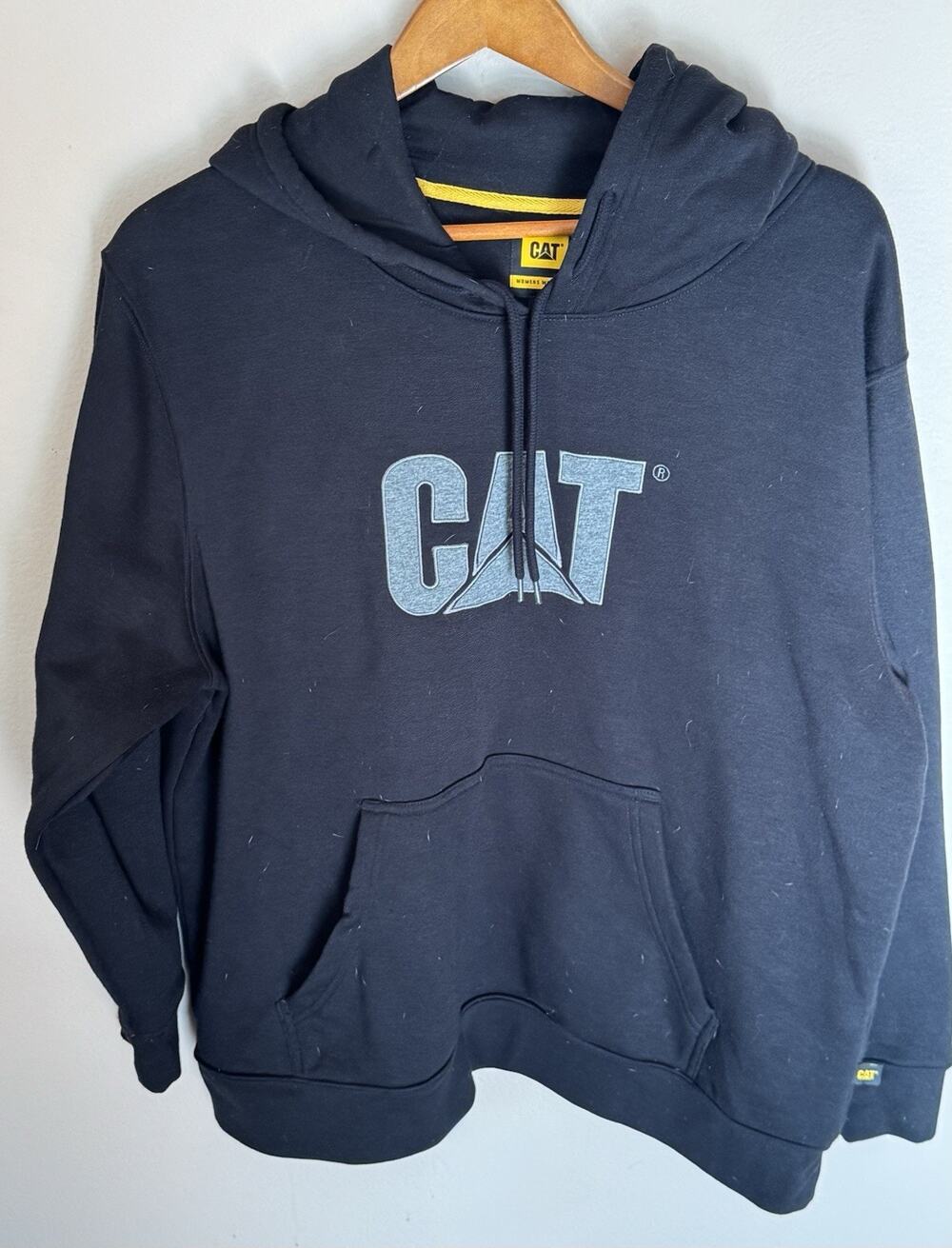 Cat Catapiller Womens Sweatshirt XL Long Sleeve Black